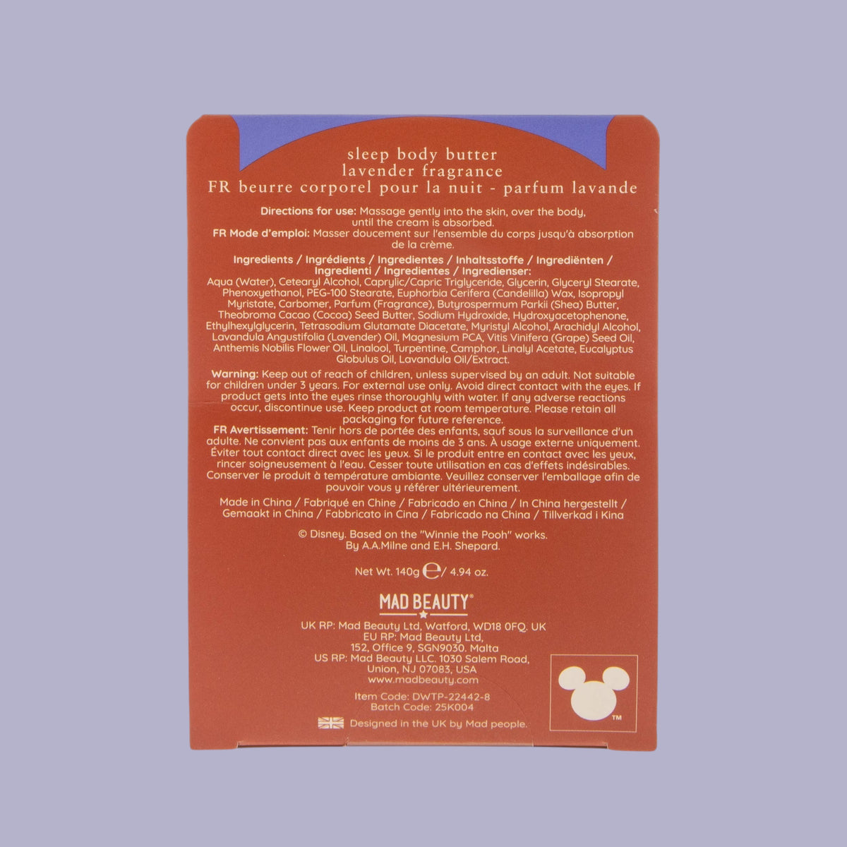 Winnie Sleep - Slaap Body Butter