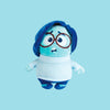 Magic Tour Club Disney Pixar Inside Out Sadness knuffel van 25 cm met blauwe coltrui en bril