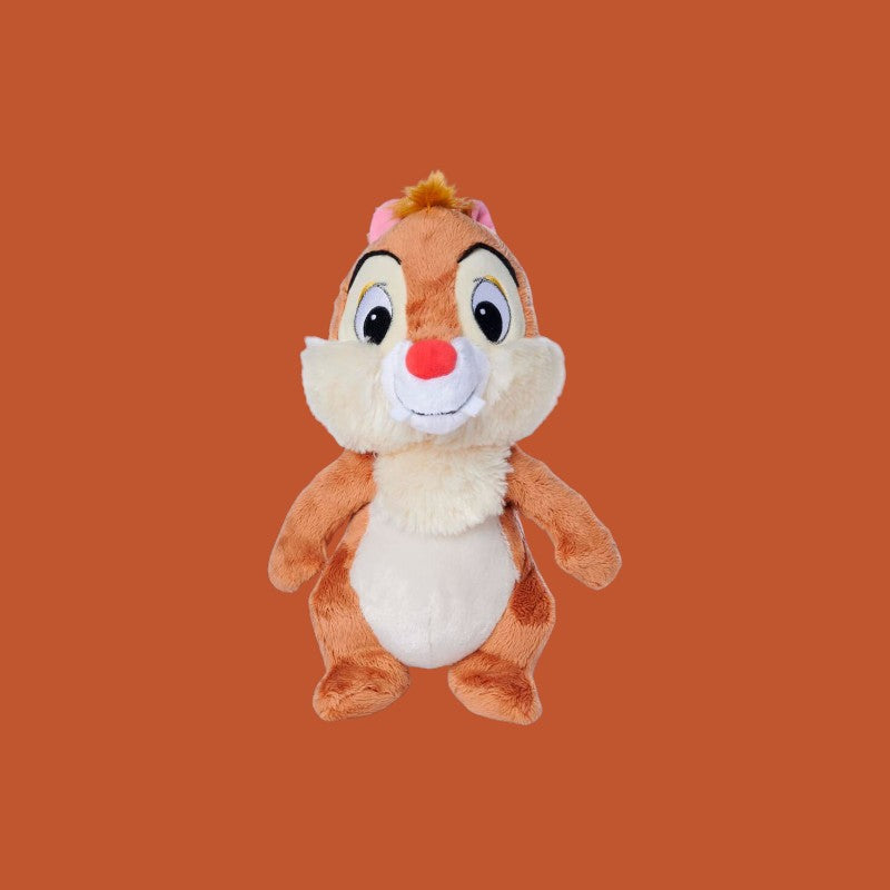 Magic Tour Club Disney Chop knuffel van 25 cm uit The Rescuing Guardians met zachte bruine vacht en vrolijke blik.