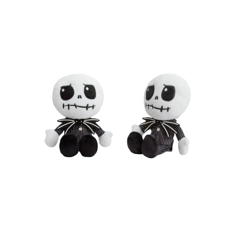Magic Tour Club Jack Skellington pluche knuffel van 25 cm in zwart-wit gestreept pak voor fans van Nightmare Before Christmas