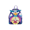 Magic Tour Club Disney Loungefly mini rugzak met Darkwing Duck en zijn iconische masker in paars en geel