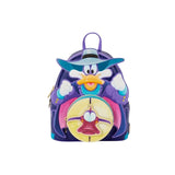 Magic Tour Club Disney Loungefly mini rugzak met Darkwing Duck en zijn iconische masker in paars en geel