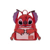 Magic Tour Club Disney Loungefly Lilo & Stitch Leroy cosplay mini rugzak in rood met karakterdetails en oren