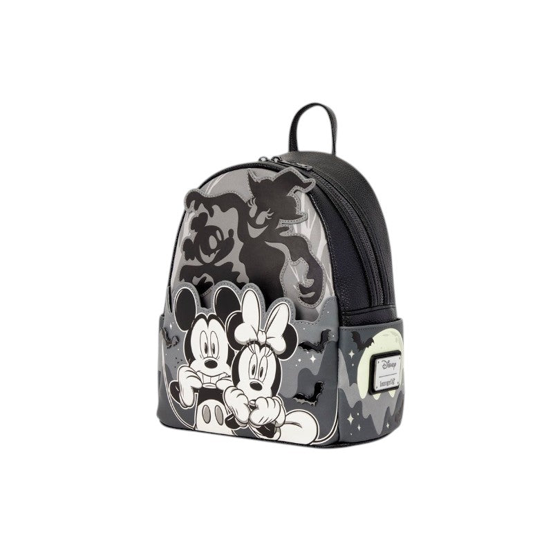 Magic Tour Club Disney Mickey en Minnie Mouse glow-in-the-dark mini rugzak met Halloween thema en vleermuisdetails