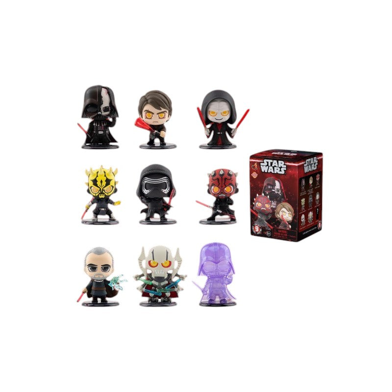 Magic Tour Club Star Wars Cosbi Dark Side set met 6 verzamelbare chibi-figuren van iconische schurken