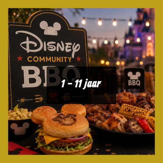 Disney BBQ ( 1 - 11 jaar )