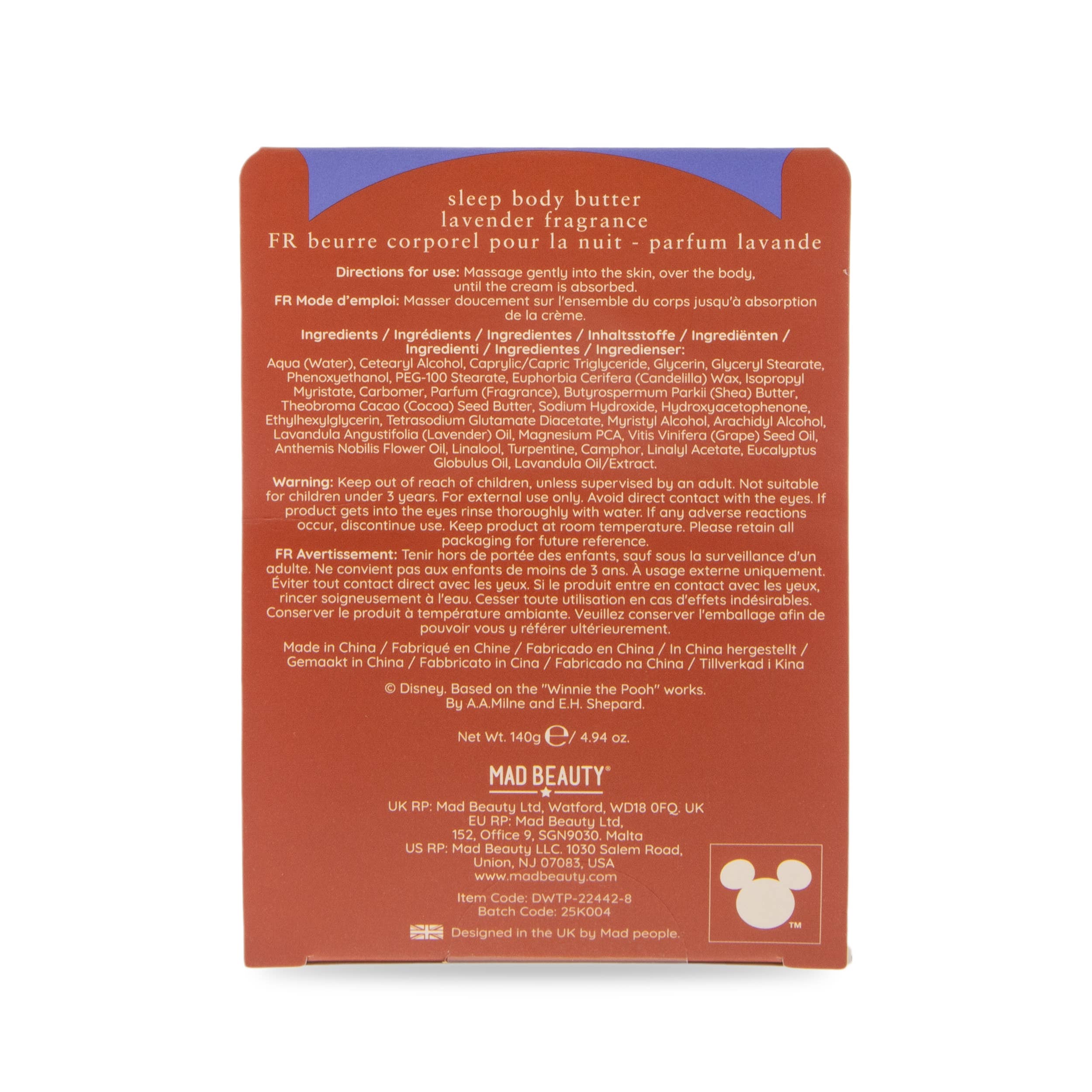 Winnie Sleep - Slaap Body Butter