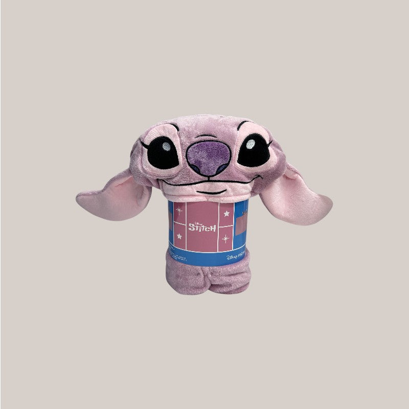 PLAID MET KAP DISNEY ANGEL 120x150CM