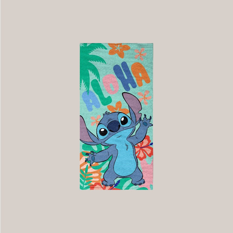 STRANDLAKEN DISNEY STITCH ALOHA 70x140CM