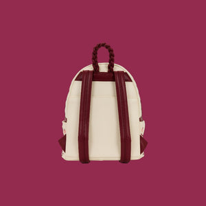 CREAM & RED - Floral - Mini Backpack LoungeFly