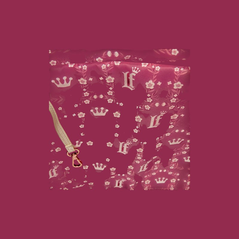 CREAM & RED - Floral - Convertible Tote Bag Loungefly