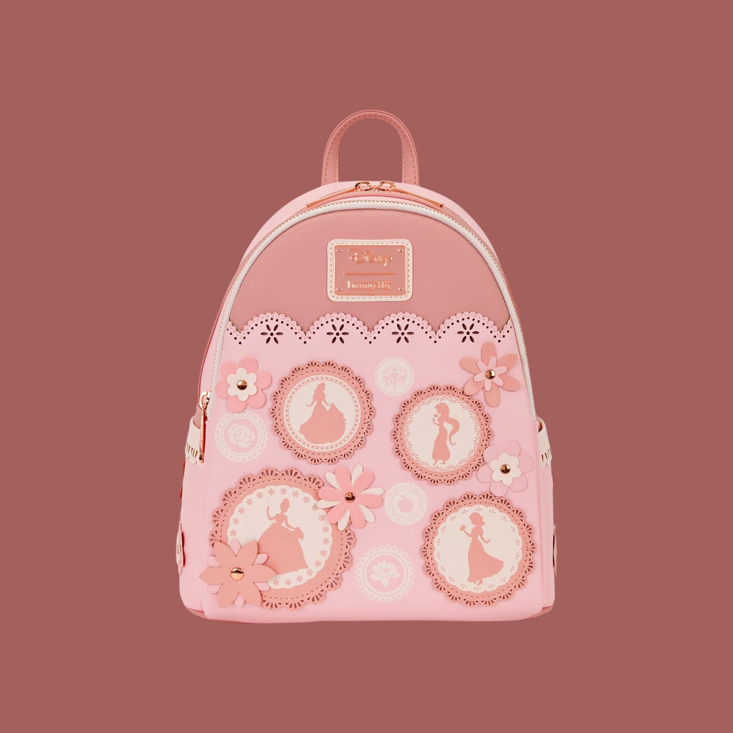 DISNEY PRINCESS - Floral Lace - Mini Backpack LoungeFly