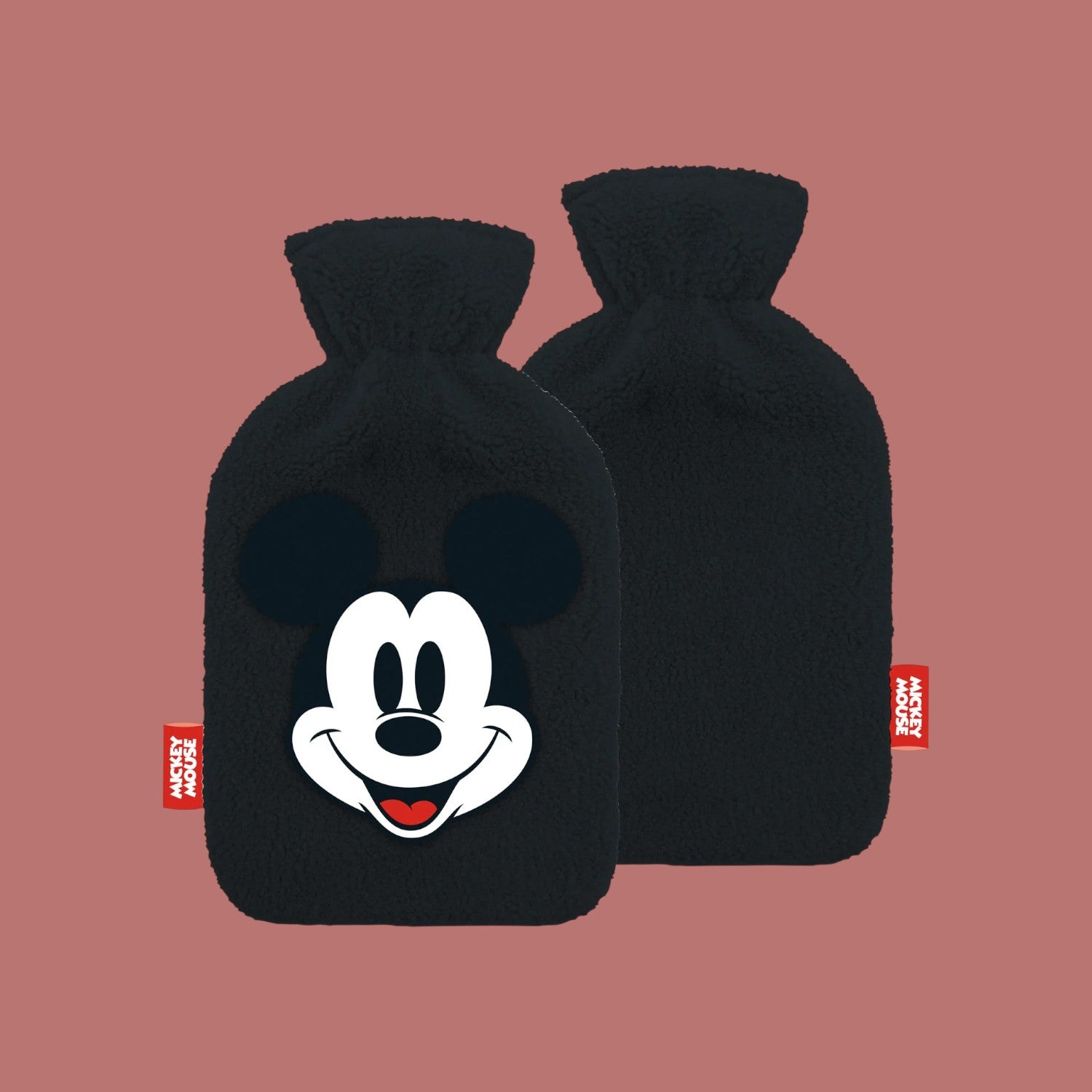 MICKEY - Plush & Embrosed Hot-Water Botlle