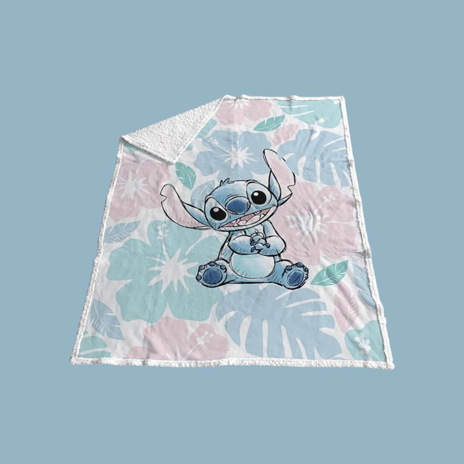 LILO & STITCH - Sherpa Blanket 130x170cm - Stitch