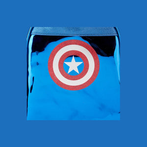 Loungefly Marvel Captain America metallic backpack 26cm