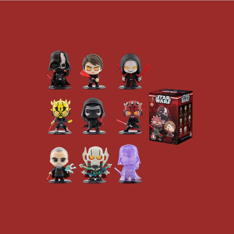 6 stuks - Star Wars Cosbi Dark Side assorted surprise figure
