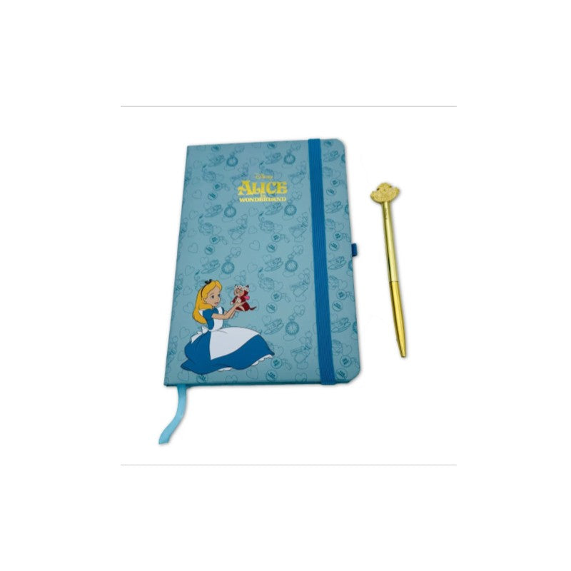 ALICE IN WONDERLAND - Premium Pack A5 Notebook + Pen