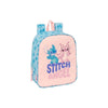 Magic Tour Club Stitch & Angel rugzak in roze en blauw met Disney-figuren voor kinderen