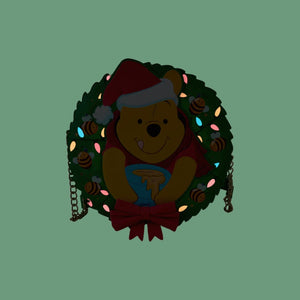 WINNIE THE POOH - Stuck in Wreath - Crossbody bag Loungefly