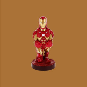 Marvel Iron Man clamping figure bracket Cable guy 21cm