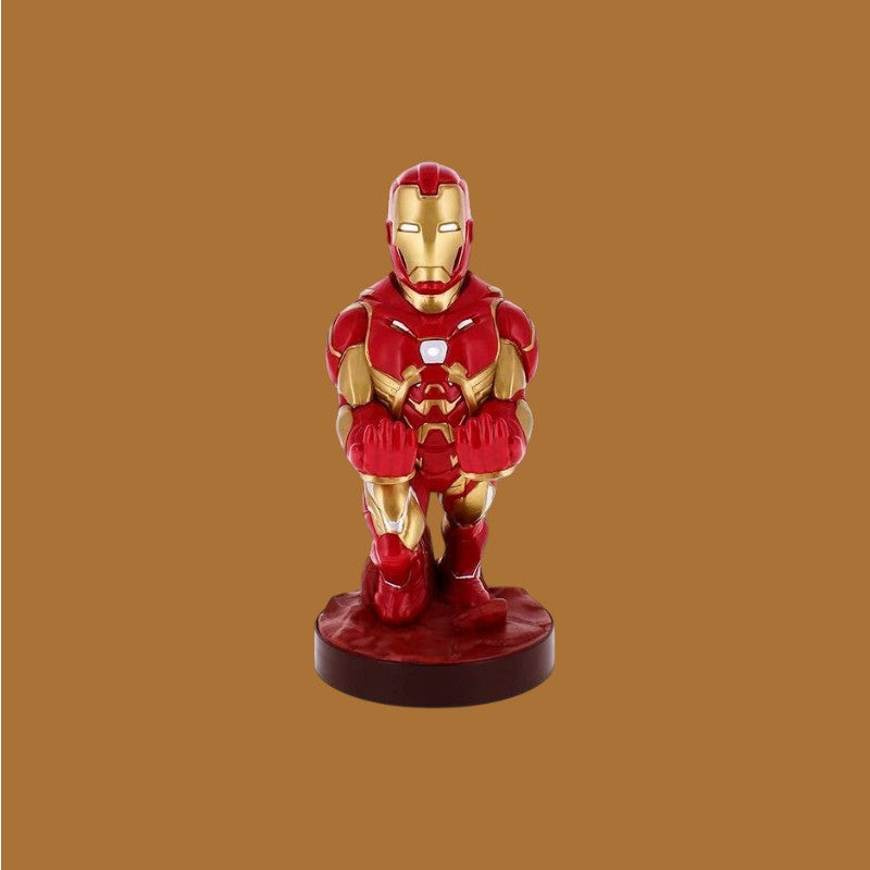 Marvel Iron Man clamping figure bracket Cable guy 21cm