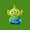 Magic Tour Club Disney Pixar Toy Story Alien Flufflets knuffel van 25 cm met drie ogen en blauw ruimtepak