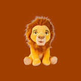 Magic Tour Club Disney Mufasa knuffel van 45 cm met zachte goudgele vacht en weelderige donkerbruine manen