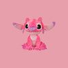 Magic Tour Club Disney Angel knuffel van 120 cm in zacht roze pluche met grote oren en expressieve ogen
