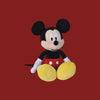 Magic Tour Club grote Mickey Mouse knuffel van 61 cm in klassieke kleuren met rode broek en gele schoenen