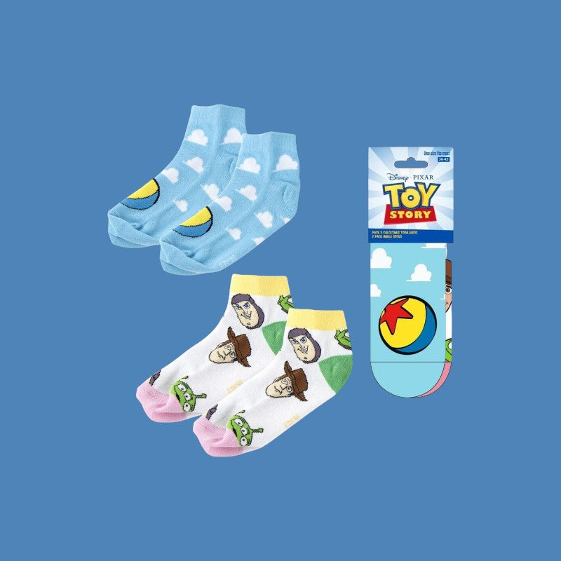 Disney Pixar Toy Story adult pack 2 socks