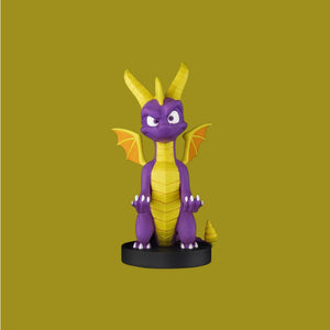 Spyro the Dragon figure clamping bracket Cable guy 21cm