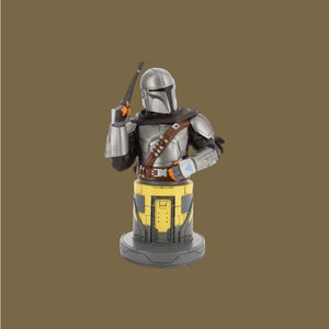 Star Wars The Mandalorian Bounty Hunter figure clamping bracket Cable guy 21cm