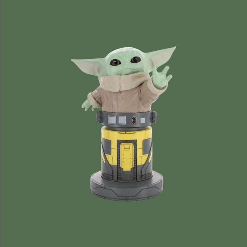 Star Wars The Mandalorian Grogu figure clamping bracket Cable guy 21cm