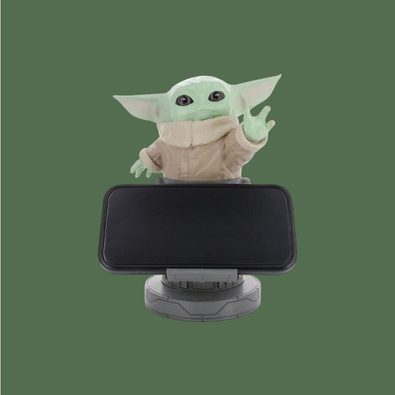 Star Wars The Mandalorian Grogu figure clamping bracket Cable guy 21cm
