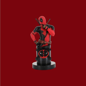 Marvel Deadpool 3 figure clamping bracket Cable guy 21cm