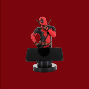 Marvel Deadpool 3 figure clamping bracket Cable guy 21cm