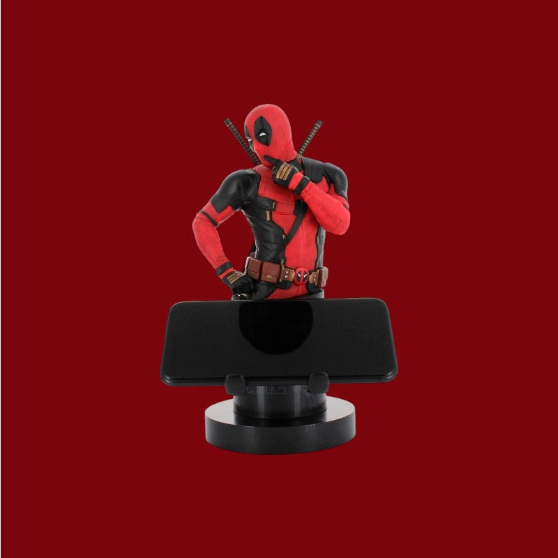 Marvel Deadpool 3 figure clamping bracket Cable guy 21cm