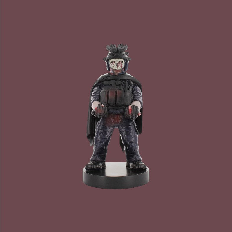 Call of Duty Zombie Ghost figure clamping bracket Cable guy 21cm
