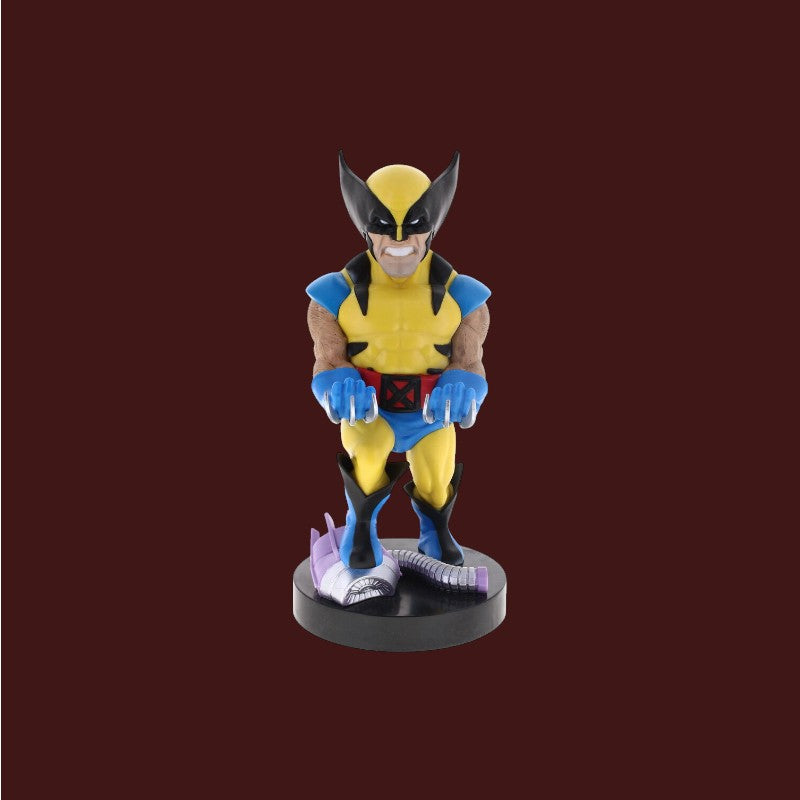 Marvel Wolverine figure clamping bracket Cable guy 21cm
