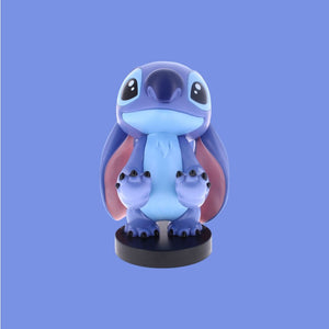 Disney Stitch figure clamping bracket Cable guy 21cm