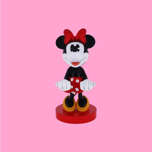 Disney Minnie figure clamping bracket Cable guy 21cm