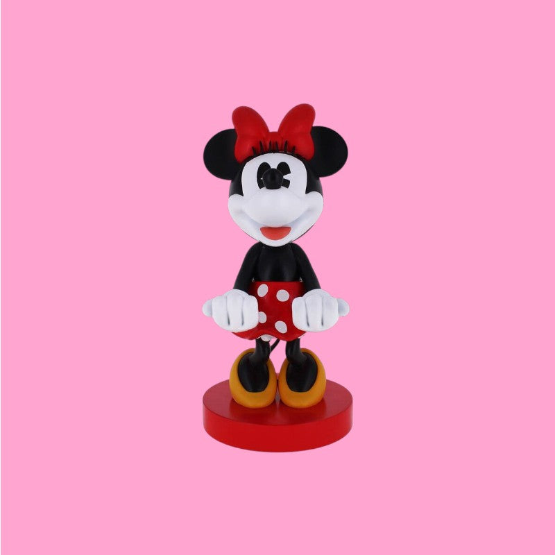 Disney Minnie figure clamping bracket Cable guy 21cm