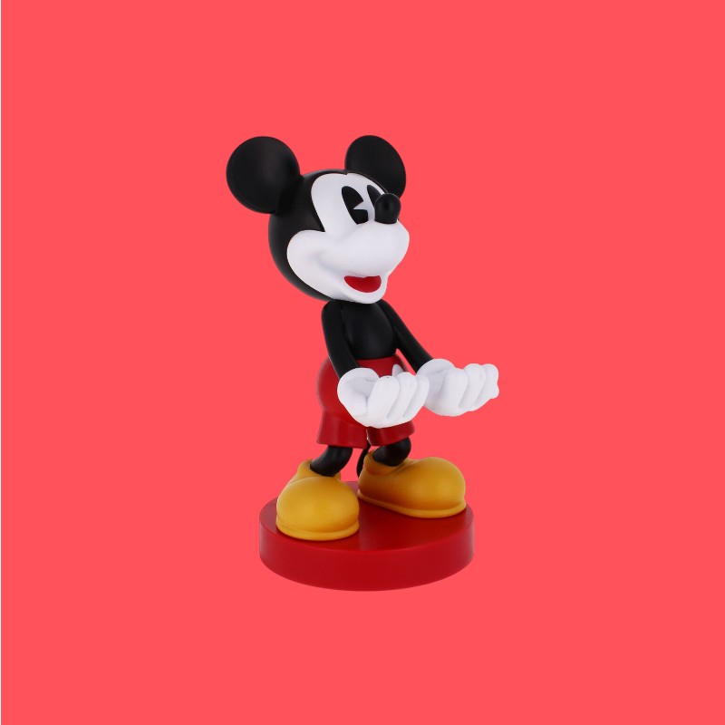 Disney Mickey figure clamping bracket Cable guy 21cm