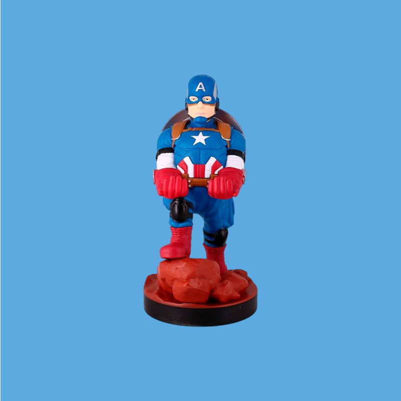 Marvel Captain America figure clamping bracket Cable guy 20cm