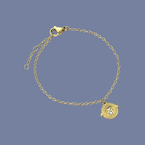 HARRY POTTER - Time Turner - Goldy Stainless Steel Bracelet