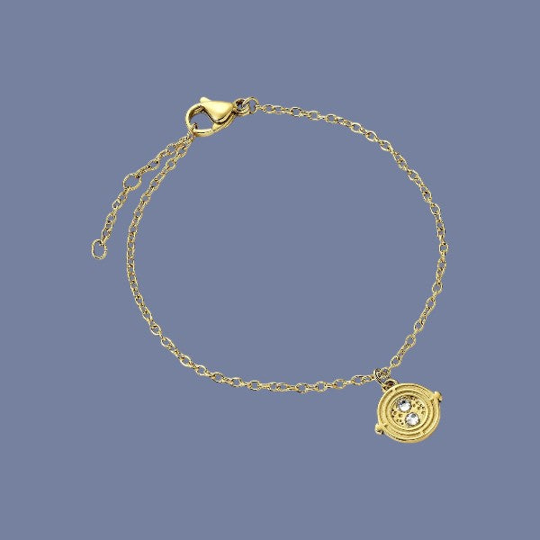 HARRY POTTER - Time Turner - Goldy Stainless Steel Bracelet