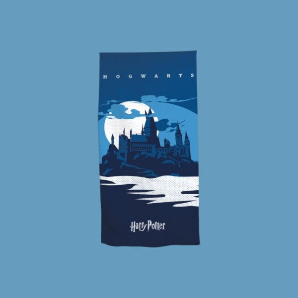HARRY POTTER - Hogwarts - Beach Towel 100% Polyester - 70x140cm
