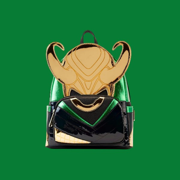 Marvel Loungefly Shine Loki Mini Backpack