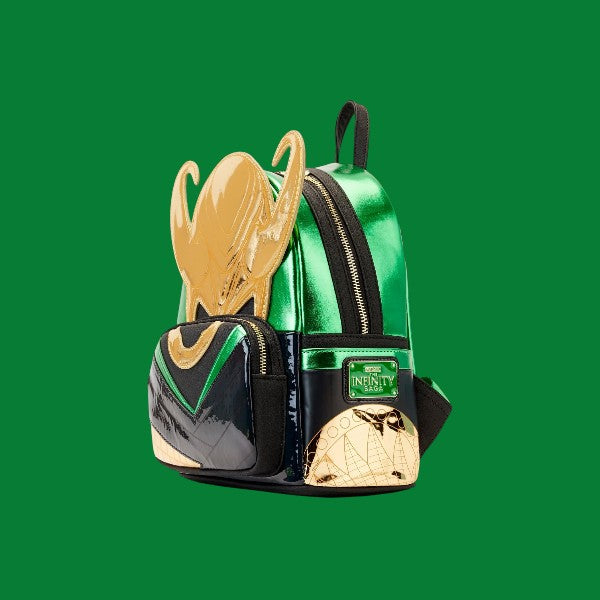 Marvel Loungefly Shine Loki Mini Backpack