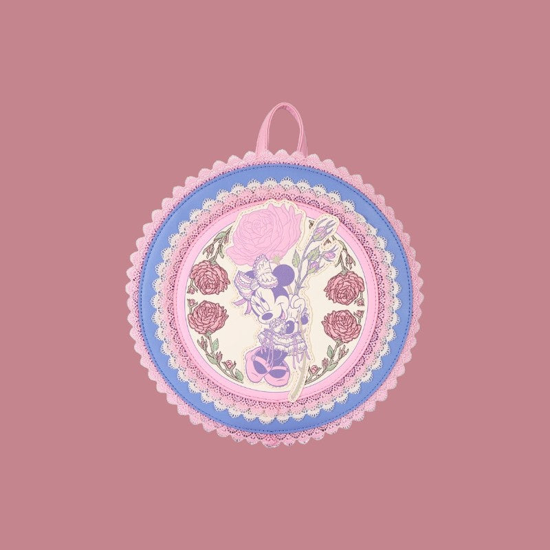 Disney Loungefly Mini Sac A Dos Minnie Floral And Lace